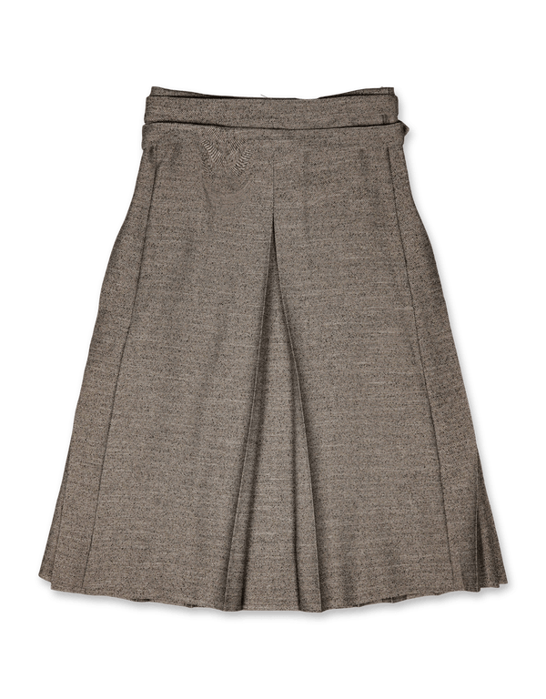 OPEN YY Double Belted Maxi Skirt | Rezet Store