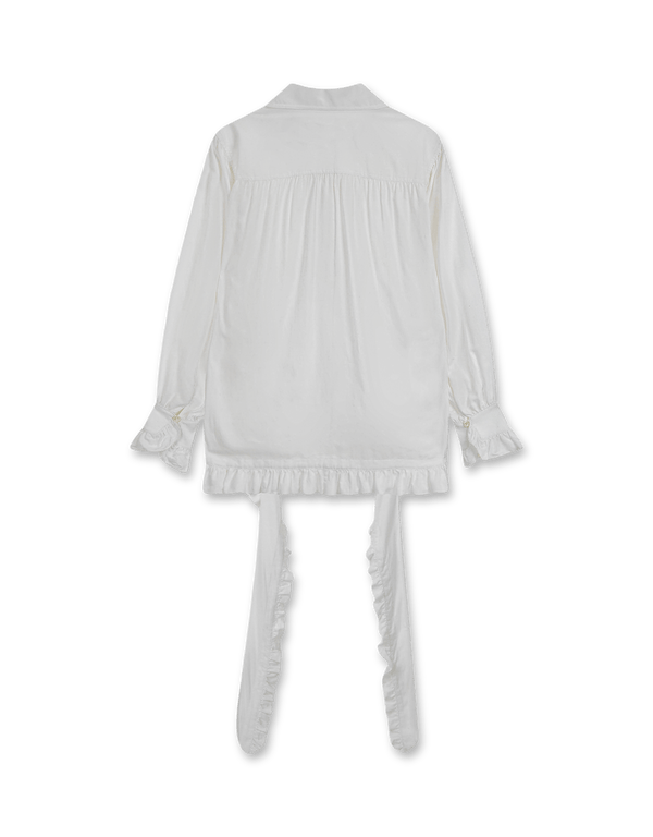 OPEN YY Ruffle Trim Blouse | Rezet Store