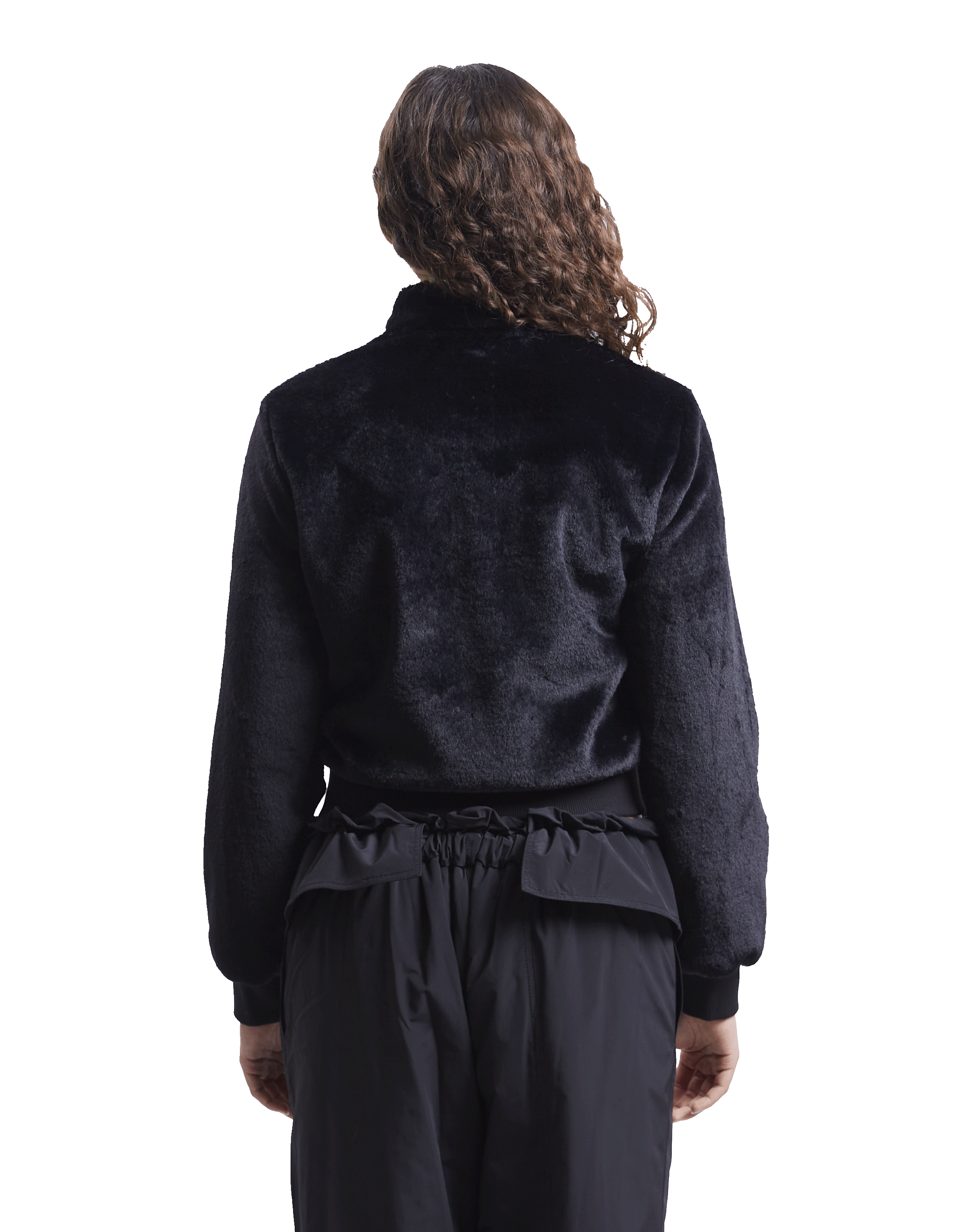 Fleece Appliqué Zipup Jacket