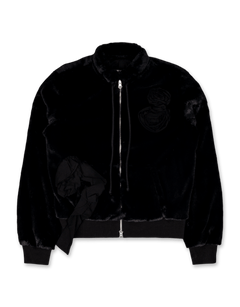 OPEN YY Fleece Appliqué Zipup Jacket | Rezet Store