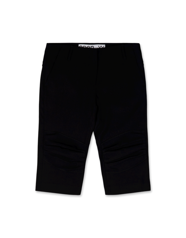 Gathered Capri Shorts