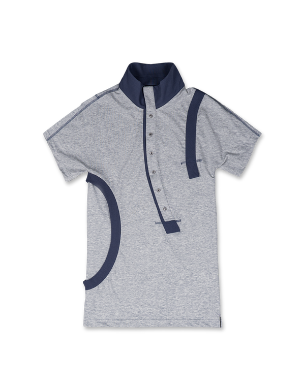 Curved Button Panel Tee