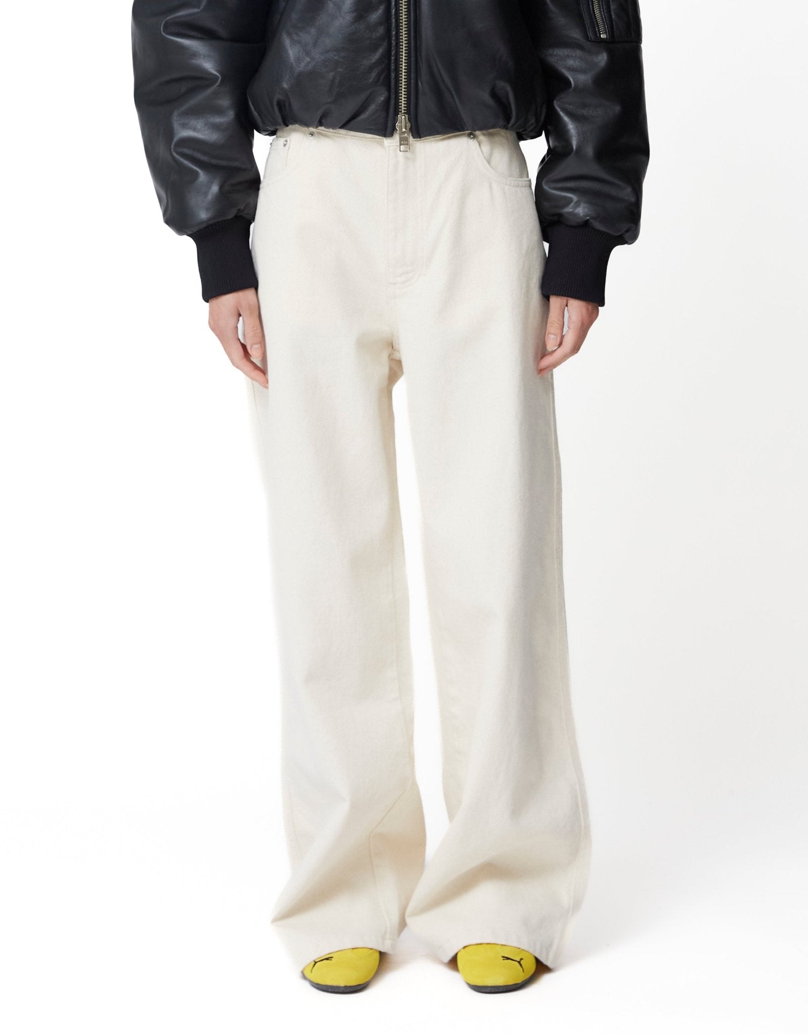 oval square Bianca Jeans - Rezetstore