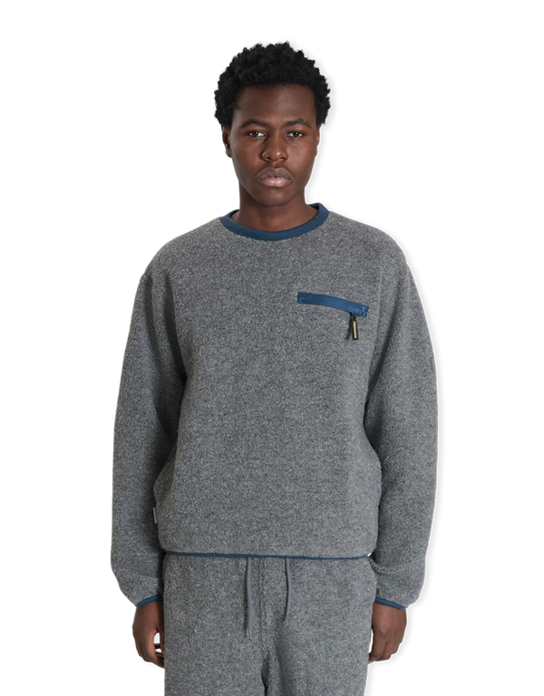 GORE-TEX Windstopper Wool Fleece Crewneck