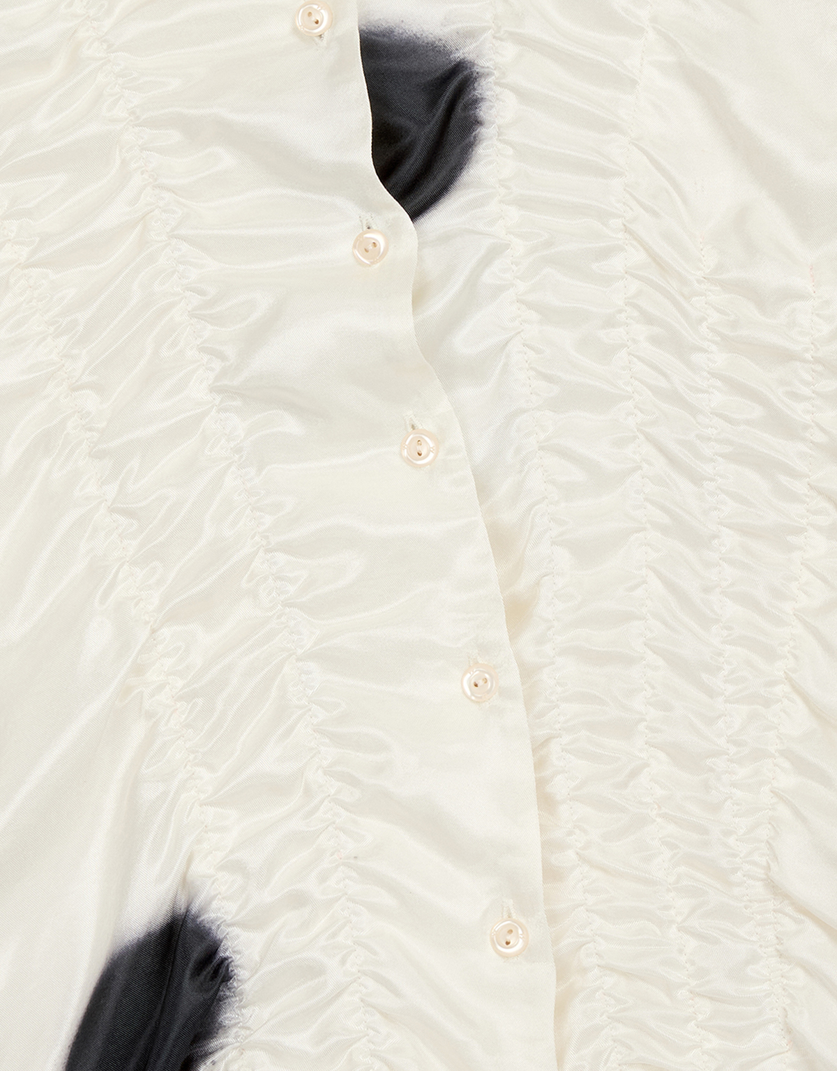 OPEN YY Over Shirred Dot Blouse Off-white Womens – Rezet Store