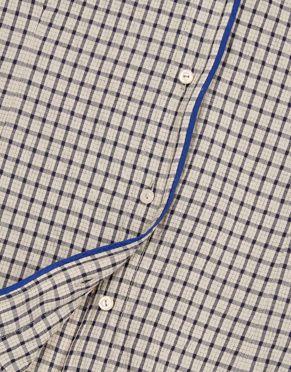 Color Block Wire Shirt