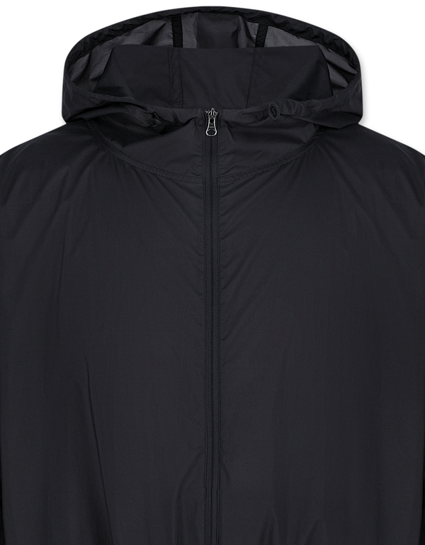 Nylon Raglan Hooded Jumper