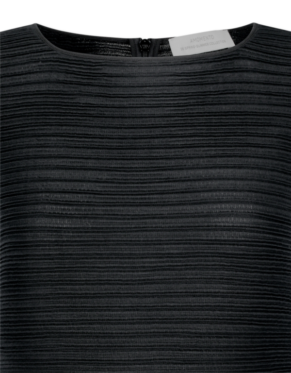 Pleats Hourglass Mini Dress