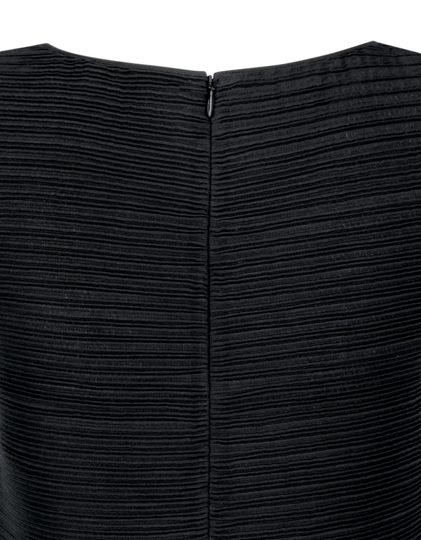 Pleats Hourglass Mini Dress