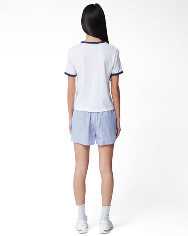 Sporty & Rich California Emblem Ringer T-Shirt - Rezetstore