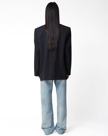 Amomento Double Breasted Wool Jacket - Rezetstore