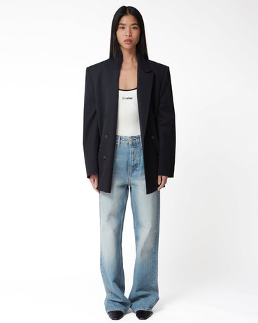 Amomento Double Breasted Wool Jacket - Rezetstore