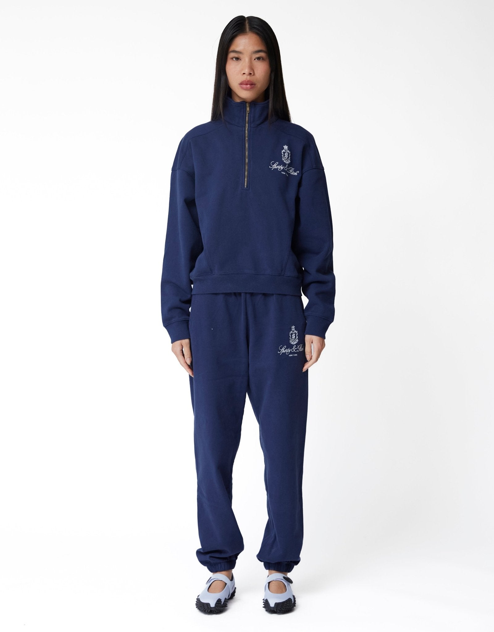 Sporty & Rich Vendome Quarter Zip - Rezetstore