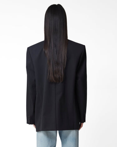 Amomento Double Breasted Wool Jacket - Rezetstore