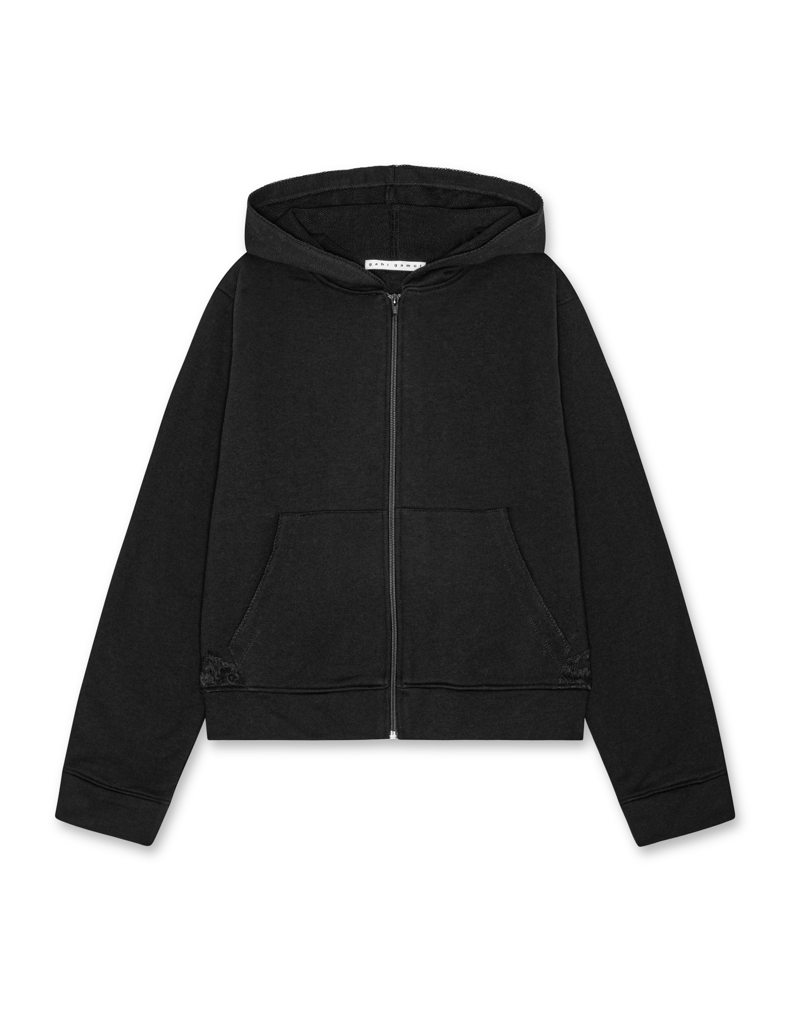 GABI GAMÉL Lace zip - up hoodie | Rezet Store