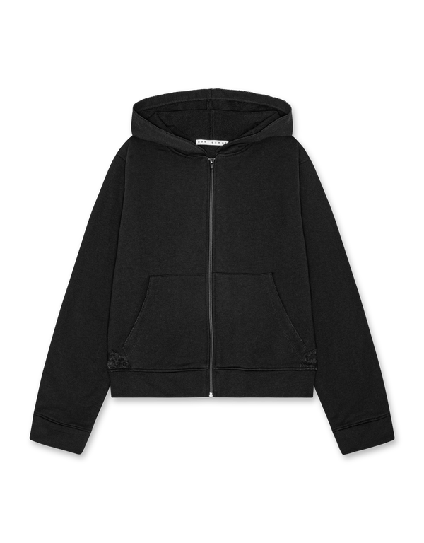 GABI GAMÉL Lace zip - up hoodie | Rezet Store