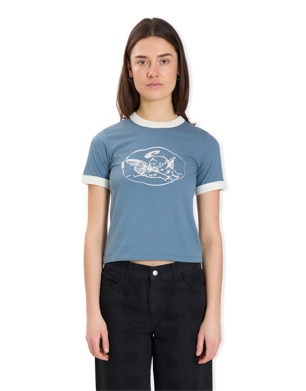 W' S/S Reminiscing Ringer T-S