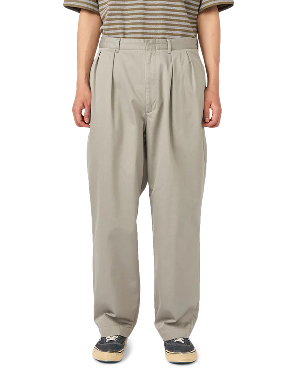Double Pleated Chino Pants