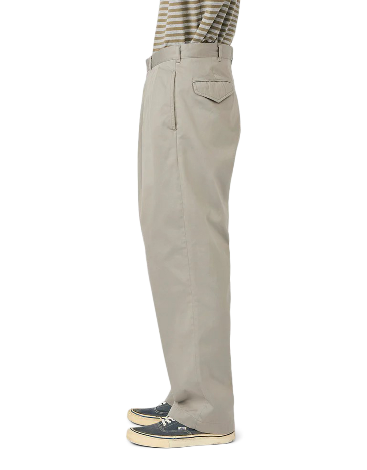 Nanamica Double Pleated Chino Pants Grey Mens – Rezet Store