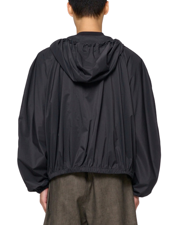 Nylon Raglan Hooded Jumper