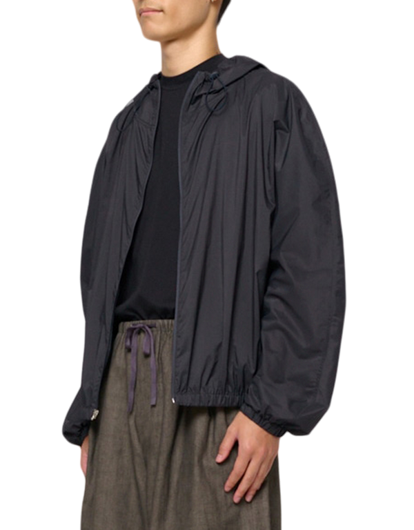Nylon Raglan Hooded Jumper