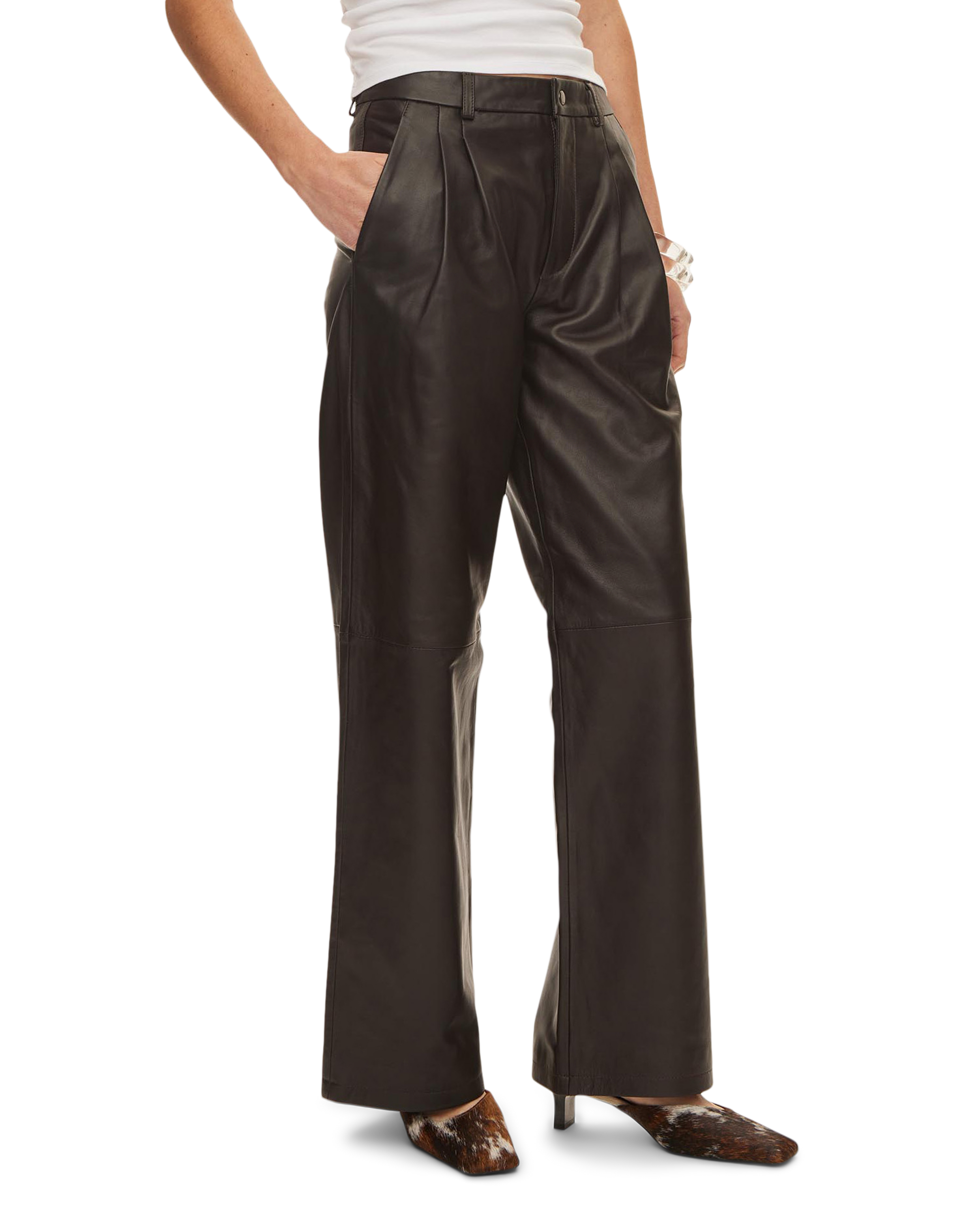 Roy Leather Trousers